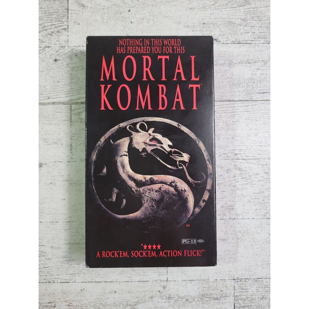 Mortal Kombat (VHS, 1995) New Line Home Video - Martial Arts Action
